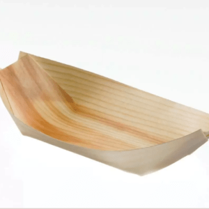 Łódeczka drewniana fingerfood