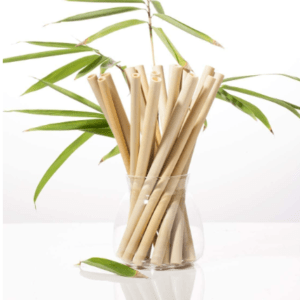 Słomki z bambusa wielorazowe