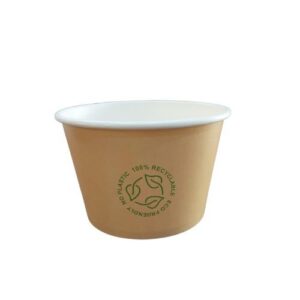 Pojemniki papierowe na zupę 500 ml kraft