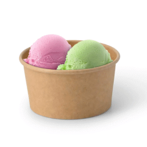 Miseczki na lody kraft 180 ml